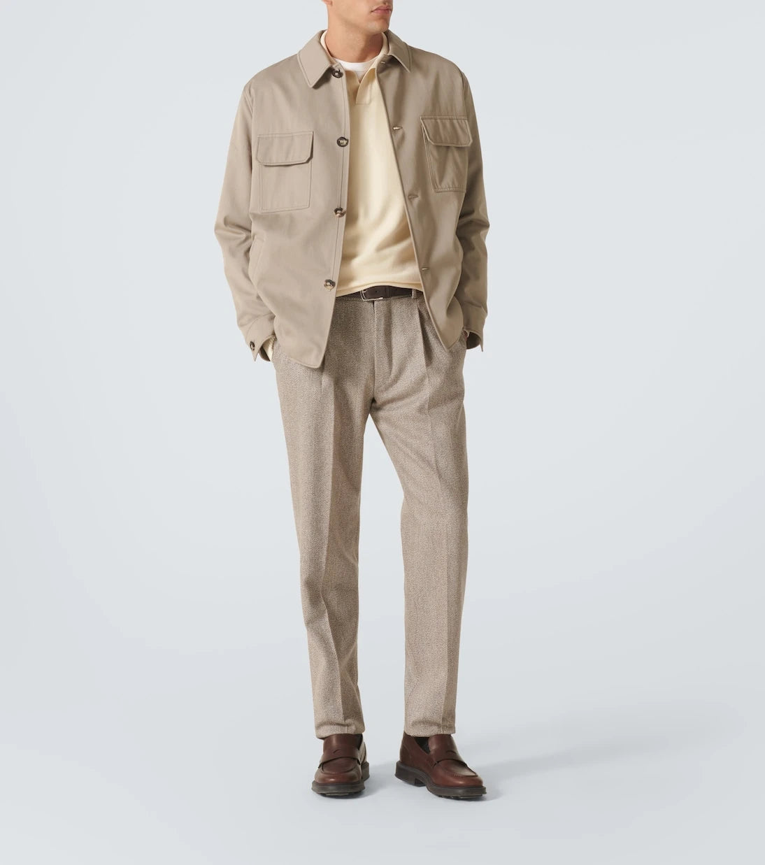Loro Piana - Wool polo sweater