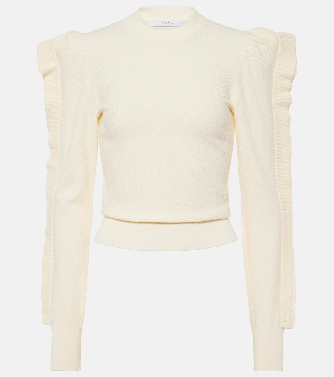 Max Mara - Genero ruffled jersey sweater