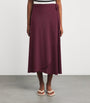 Burgundy Julieta Wrap Maxi Sarong