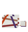 Set of 2 Cotton Nastri Placemats and Napkins