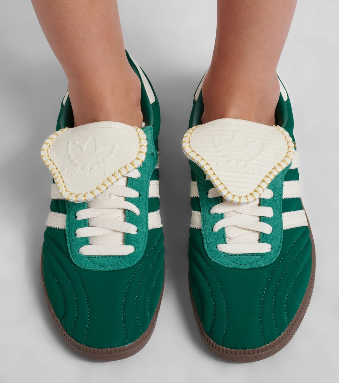 Adidas - Samba LT suede-trimmed sneakers