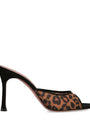 Mesh Leopard Print Alexa Mules 95