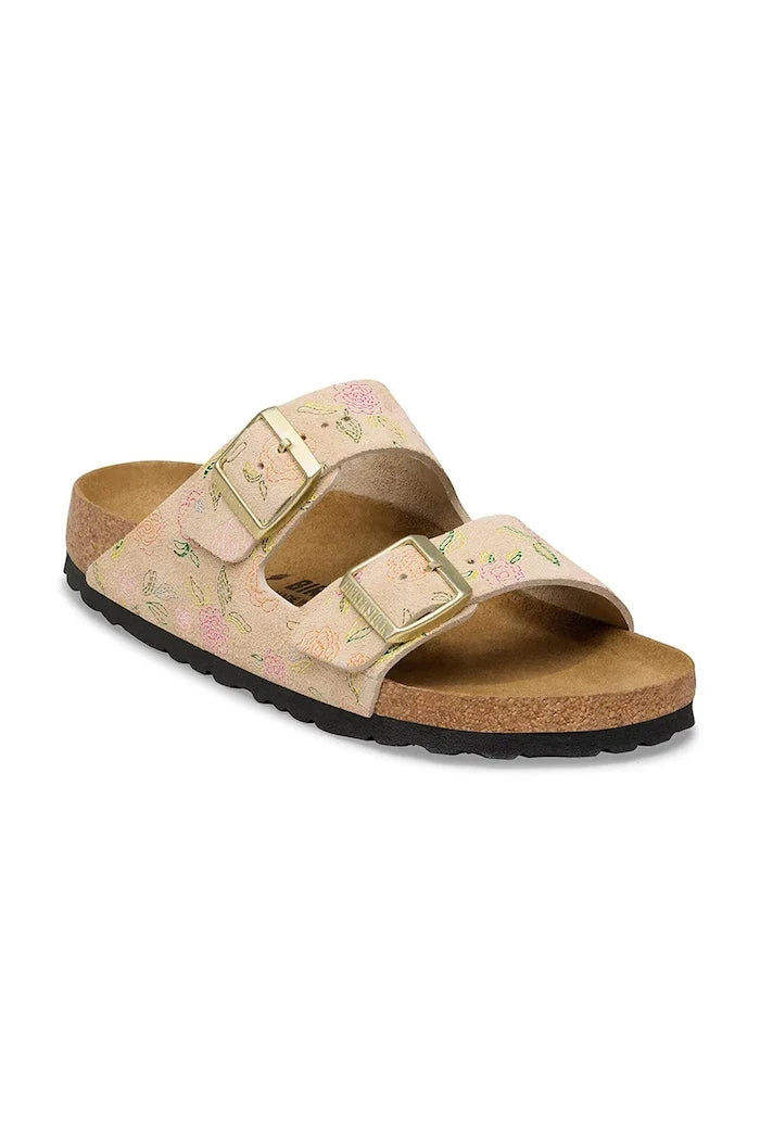 Birkenstock Arizona Kadın Süet Düz Taban Terlik