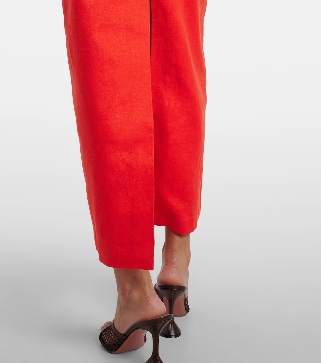 SIR - Strapless linen maxi dress
