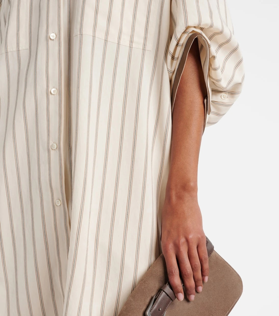 Brunello Cucinelli - Silk-blend shirt