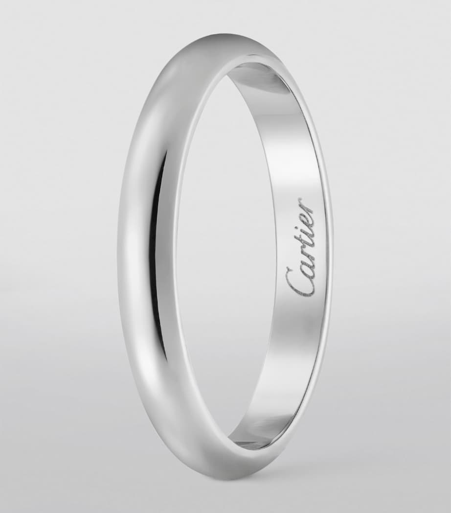 Cartier Platinum 1895 Wedding Ring