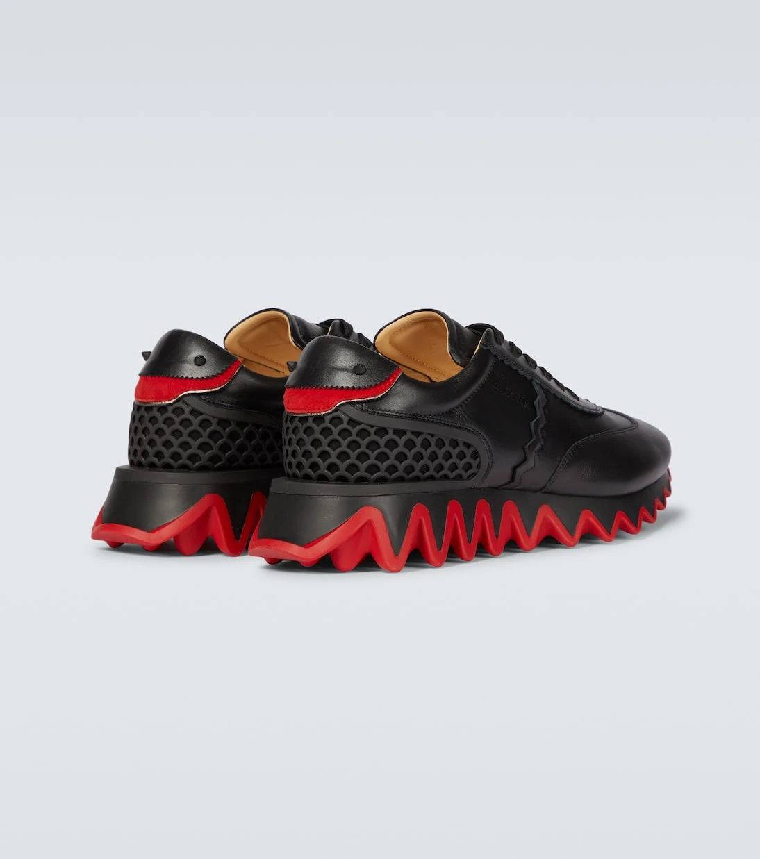 Christian Louboutin - Loubishark leather sneakers