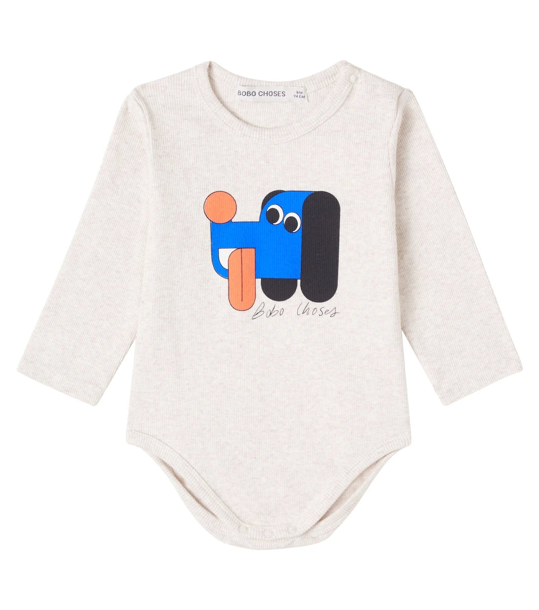 Bobo Choses - Baby Doggy Mate cotton-blend bodysuit