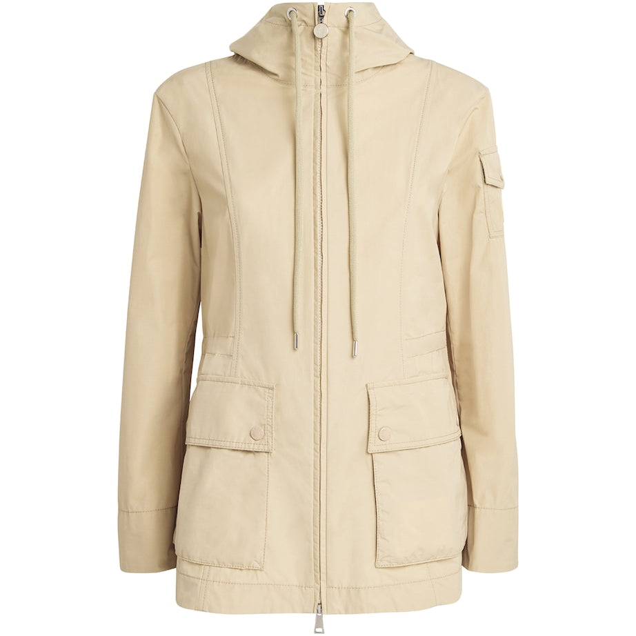 Moncler Yellow Hooded Leandro Parka Jacket