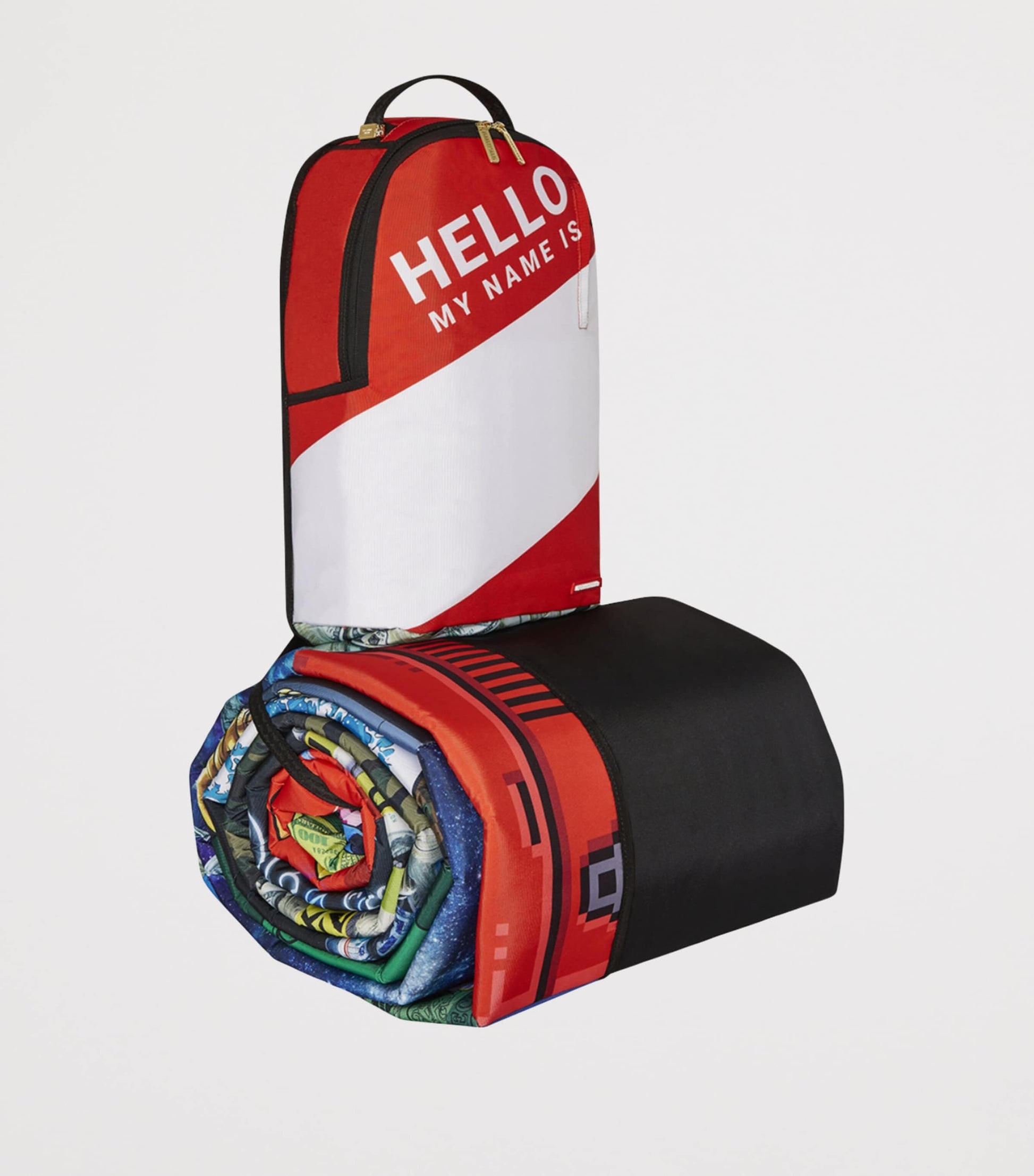 The Scroll of 15 Years Backpack BLACK