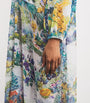 Multi Crepe Printed Cevennes Kaftan