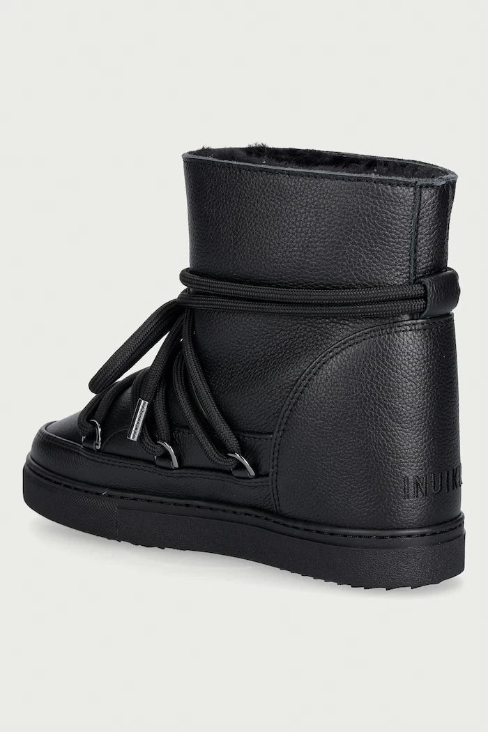 Inuikii Full Leather Wedge Kadın Deri Kar Botu