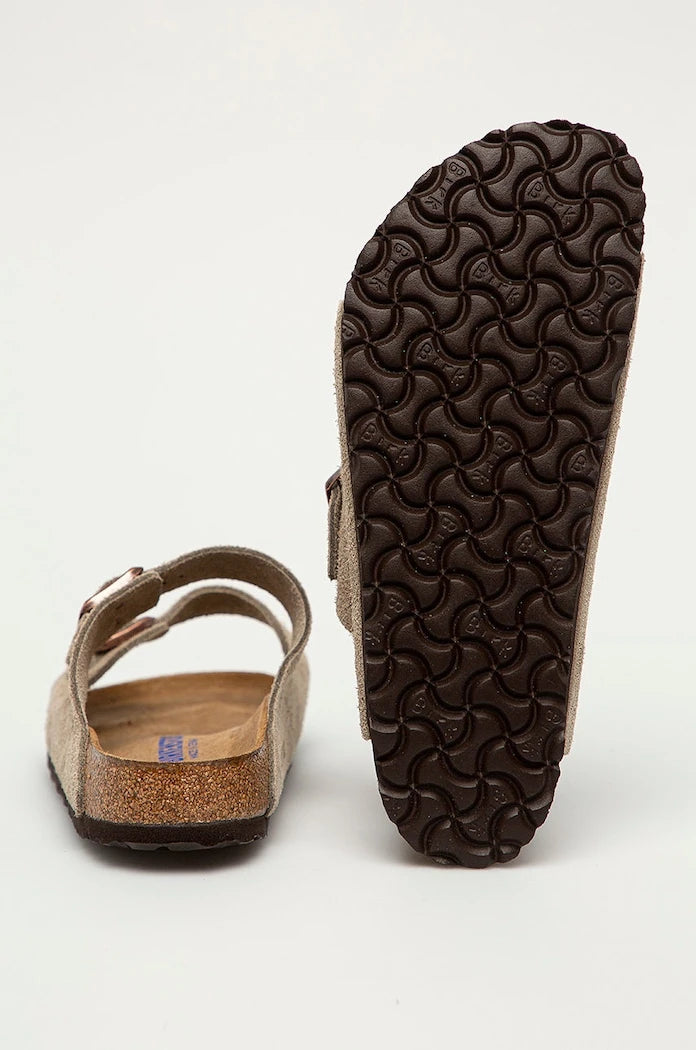 Велурени чехли Birkenstock Arizona