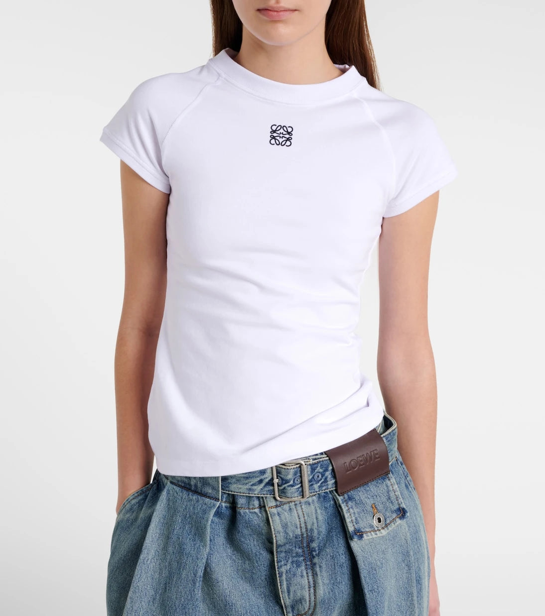 Loewe - Anagram cotton-blend T-shirt
