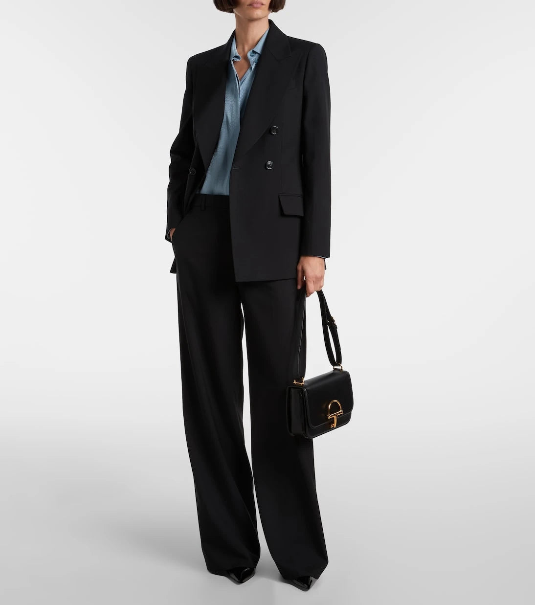 Gucci - Double-breasted wool blazer
