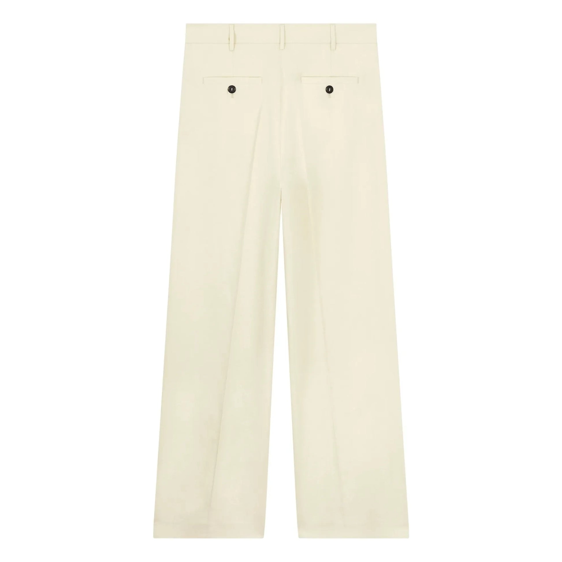 Pomandère - Cotton and linen pants | Beige