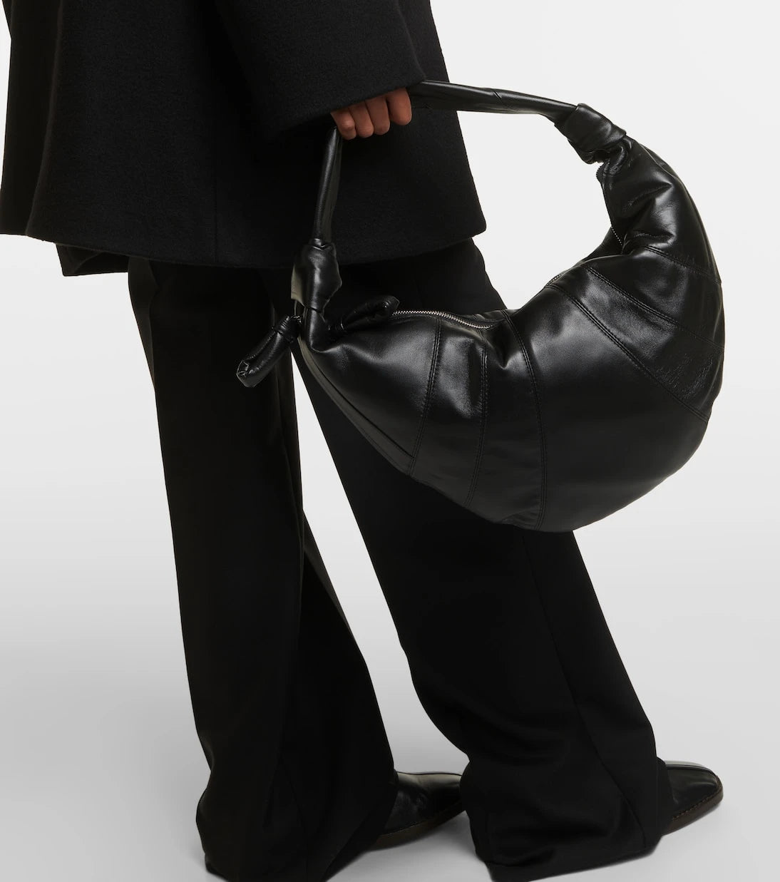Lemaire - Fortune Croissant leather shoulder bag
