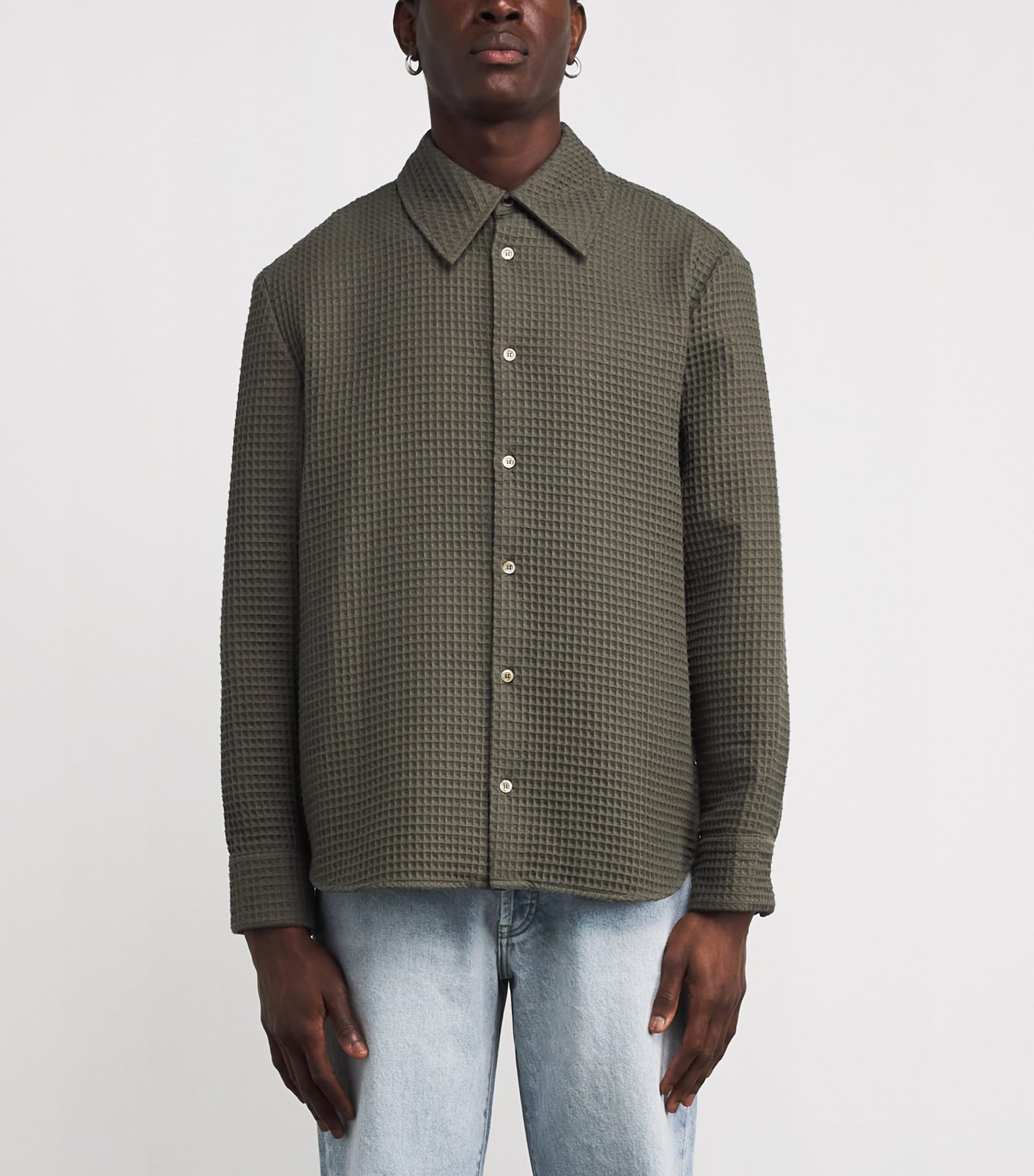 Séfr Cotton Waffle Oseary Shirt