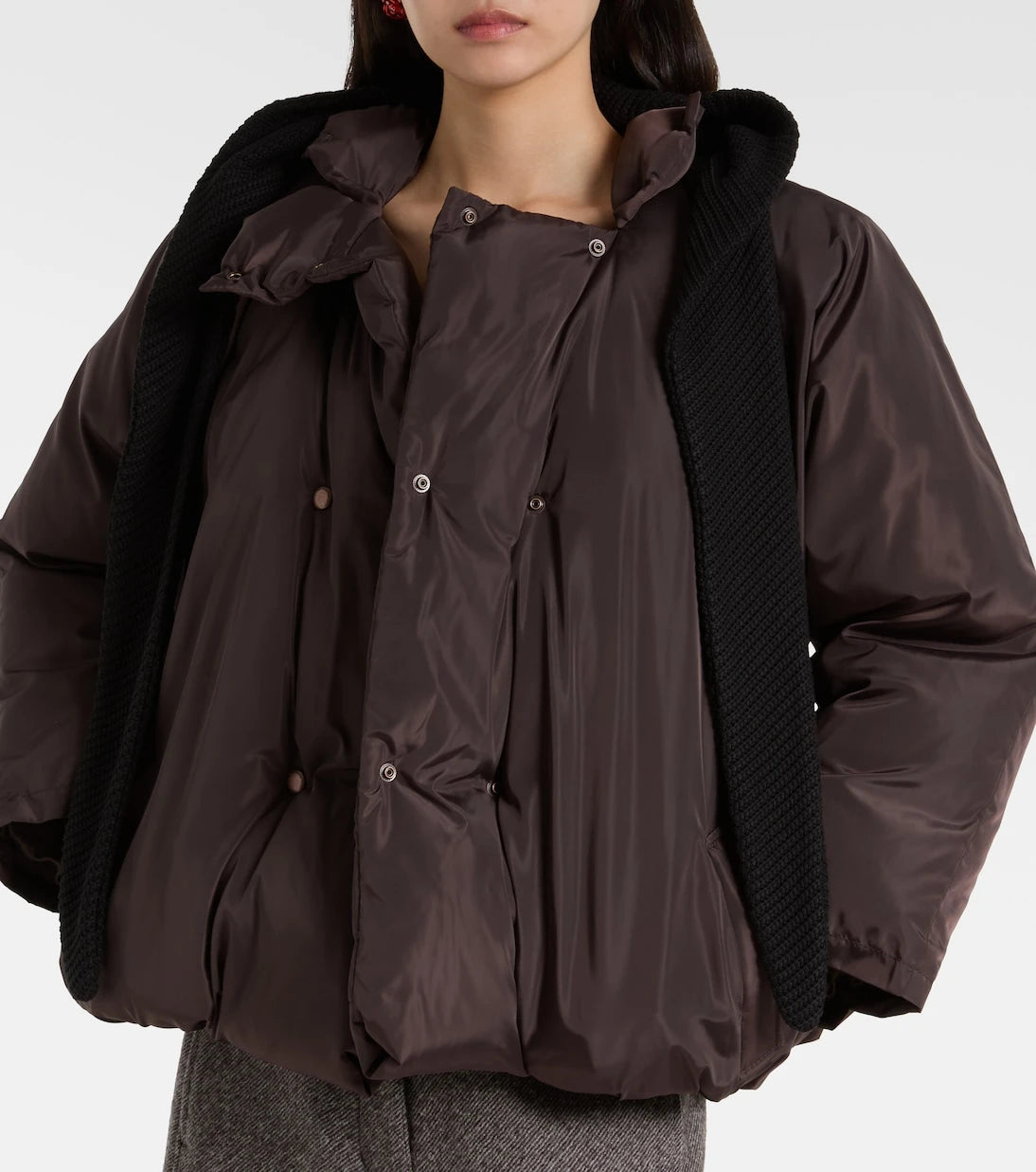 Magda Butrym - Belted hooded puffer jacket