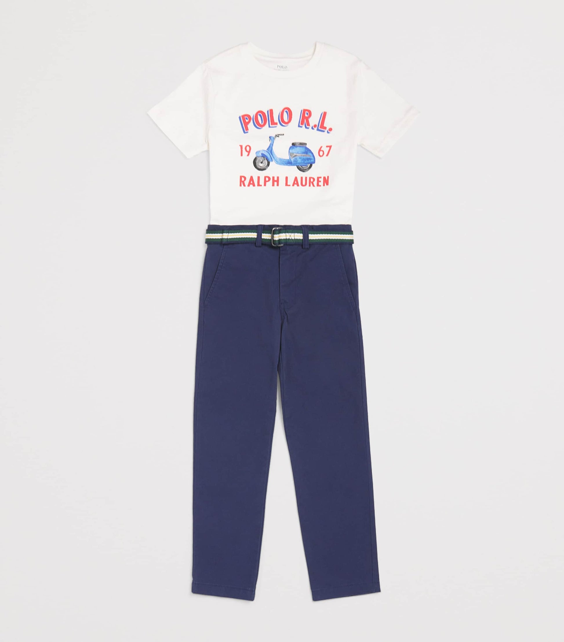 Ralph Lauren Kids Flex Abrasion Bedford Trousers (2-7 Years)