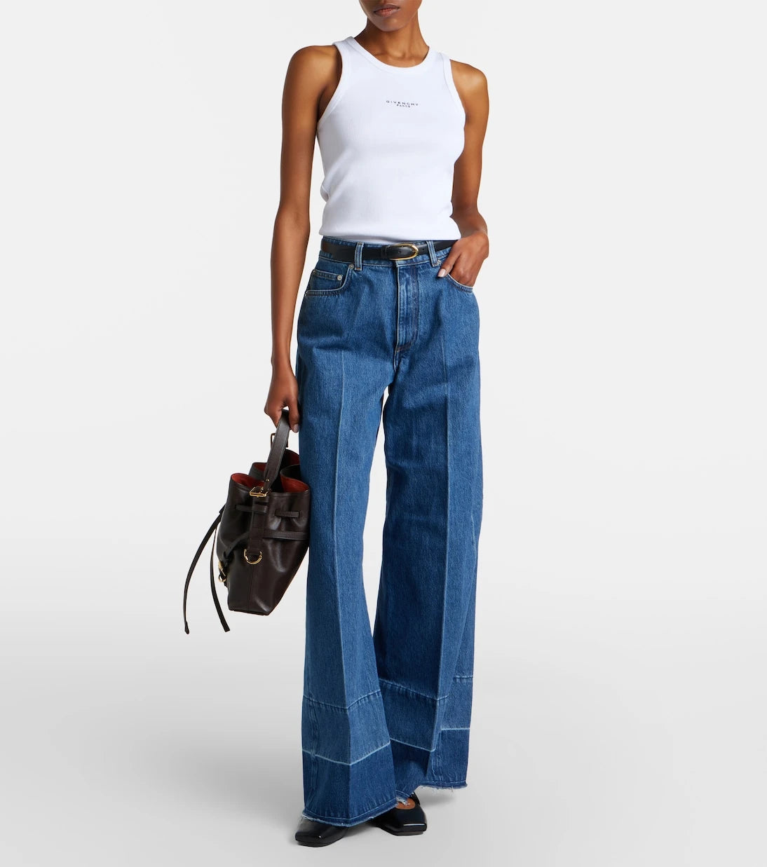 Givenchy - Voyou Bucket Small leather shoulder bag