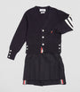 Thom Browne Kids Milano-Stitch 4-Bar Cardigan (2-12 Years)
