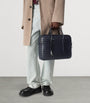 Leather Intrecciato Getaway Briefcase