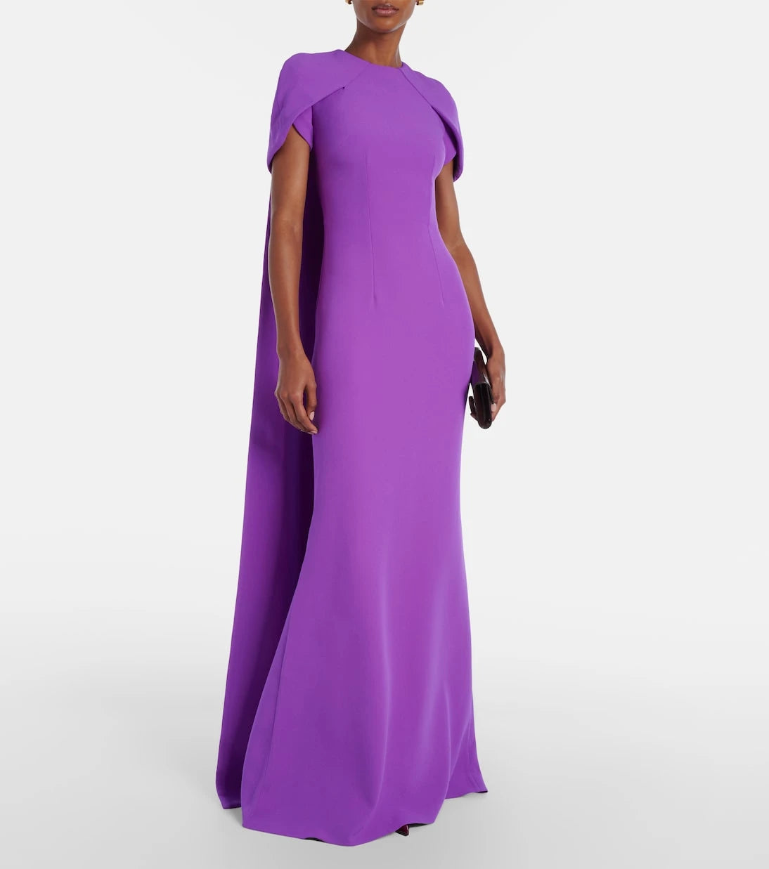 Safiyaa - Ginko caped gown