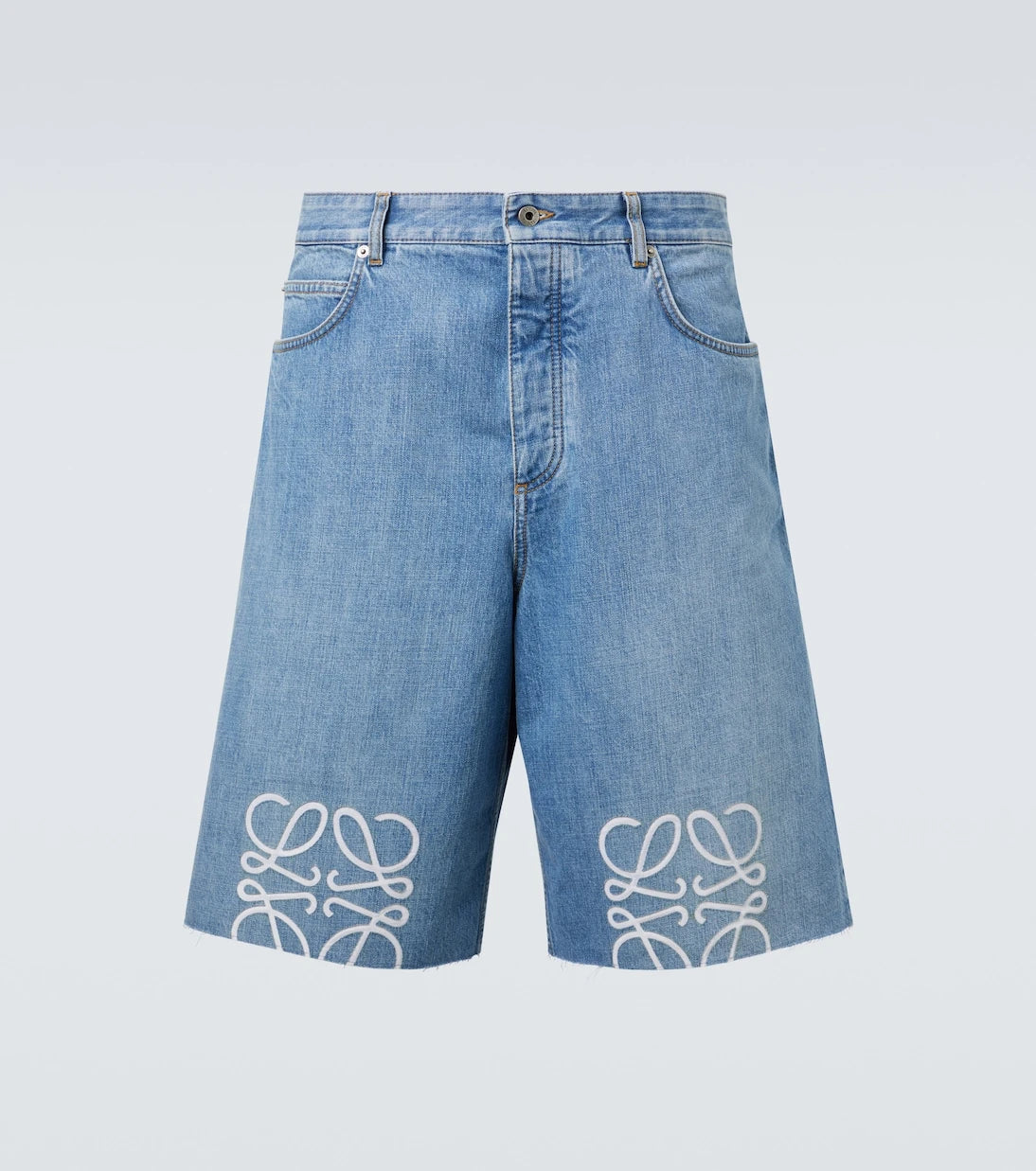 Loewe - Anagram denim shorts
