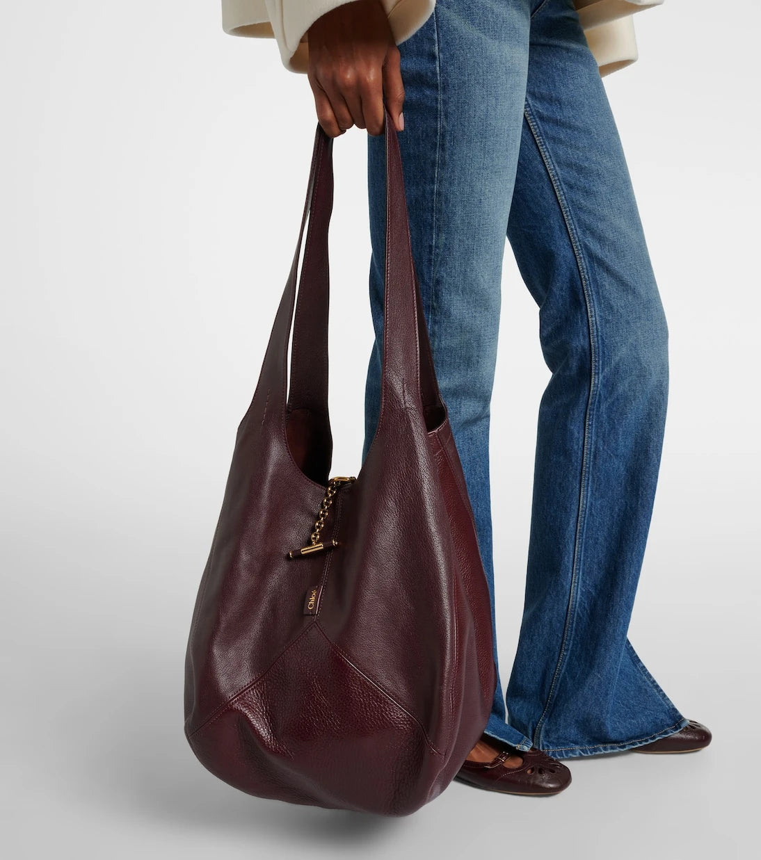 Chloé - Chloé Balloon Medium leather shoulder bag