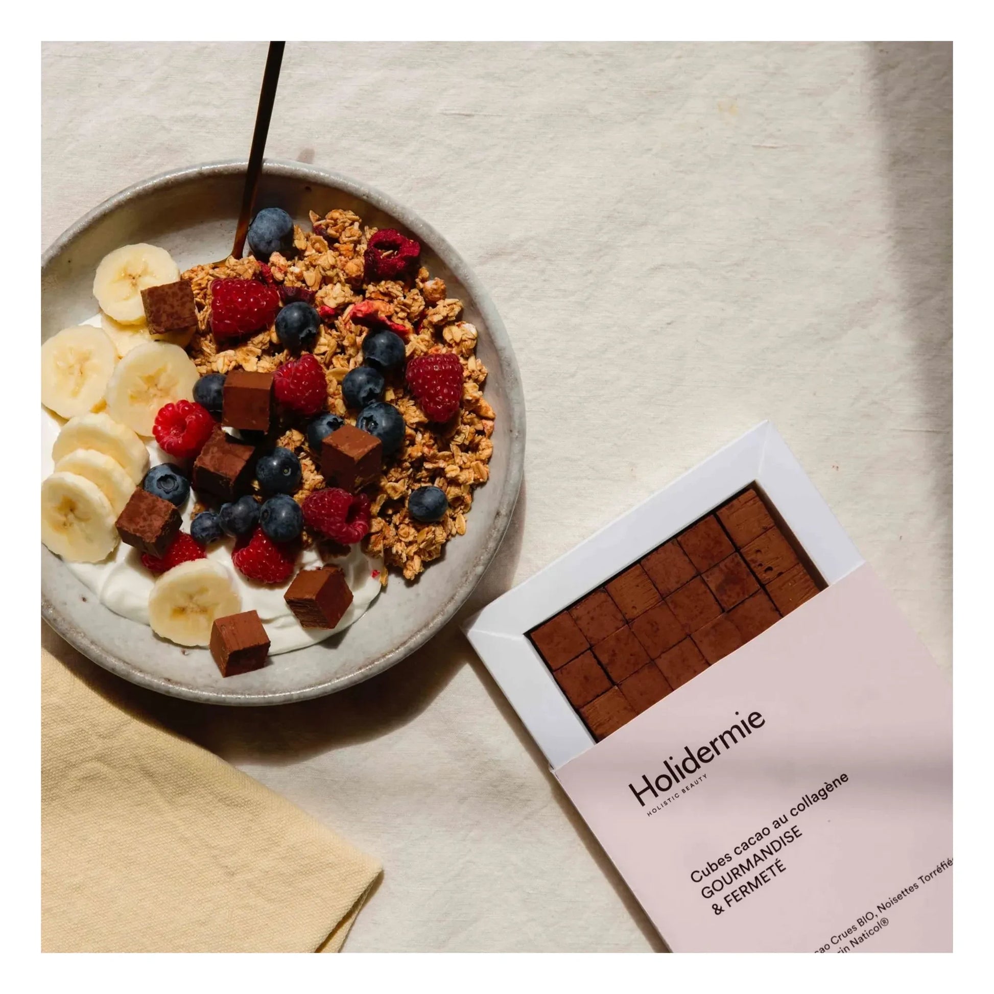 Holidermie - Cocoa Cube with Collagen - 135g