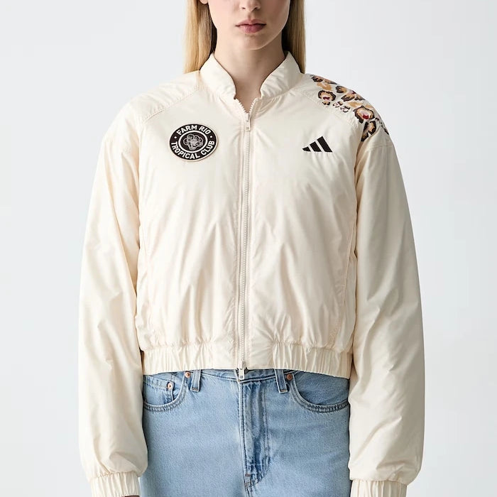 adidas x Farm Rio kadın kısa mont