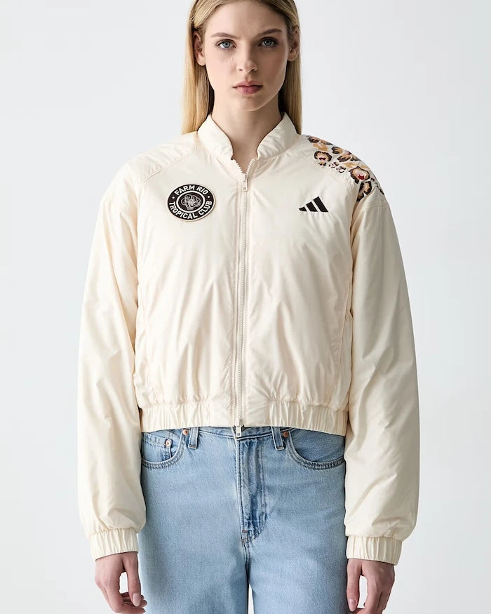 adidas x Farm Rio kadın kısa mont