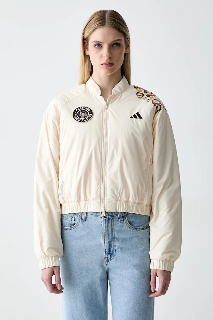 adidas x Farm Rio kadın kısa mont