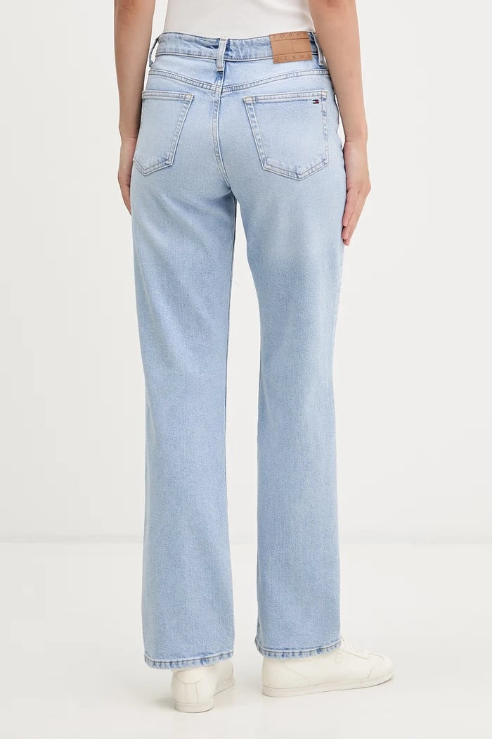 Tommy Jeans straight kesim kadın kot pantolon