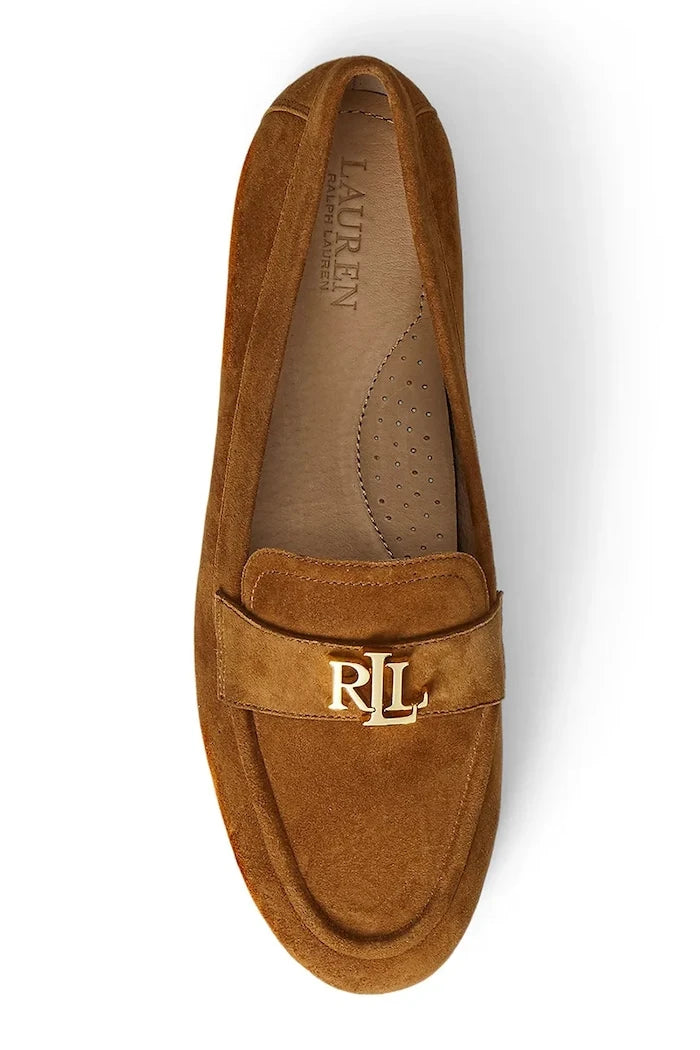 Велурени мокасини Lauren Ralph Lauren Averi III