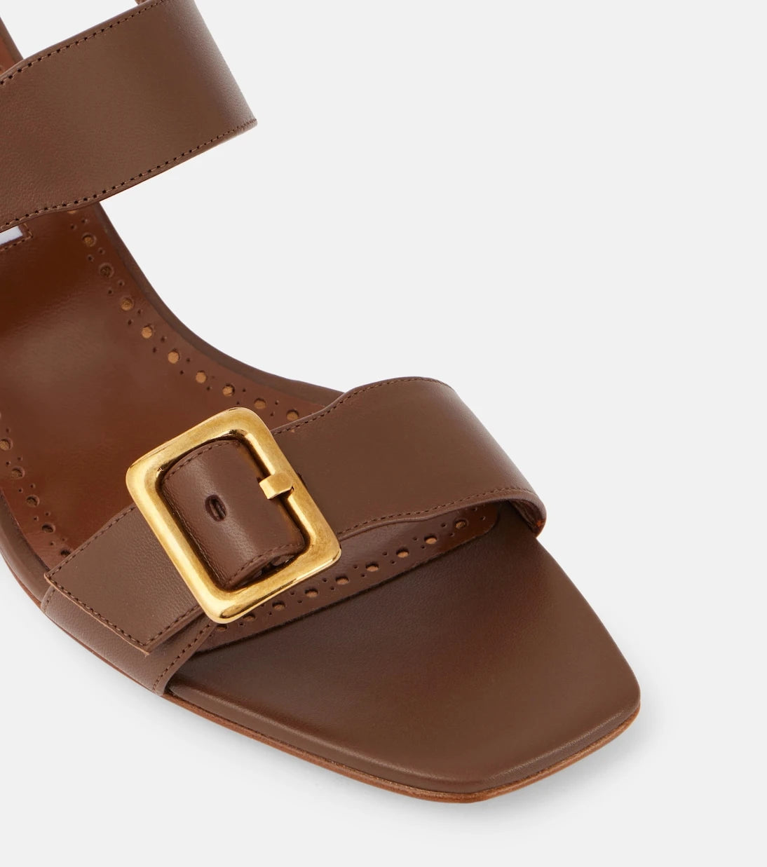 Manolo Blahnik - Thalitsli leather sandals