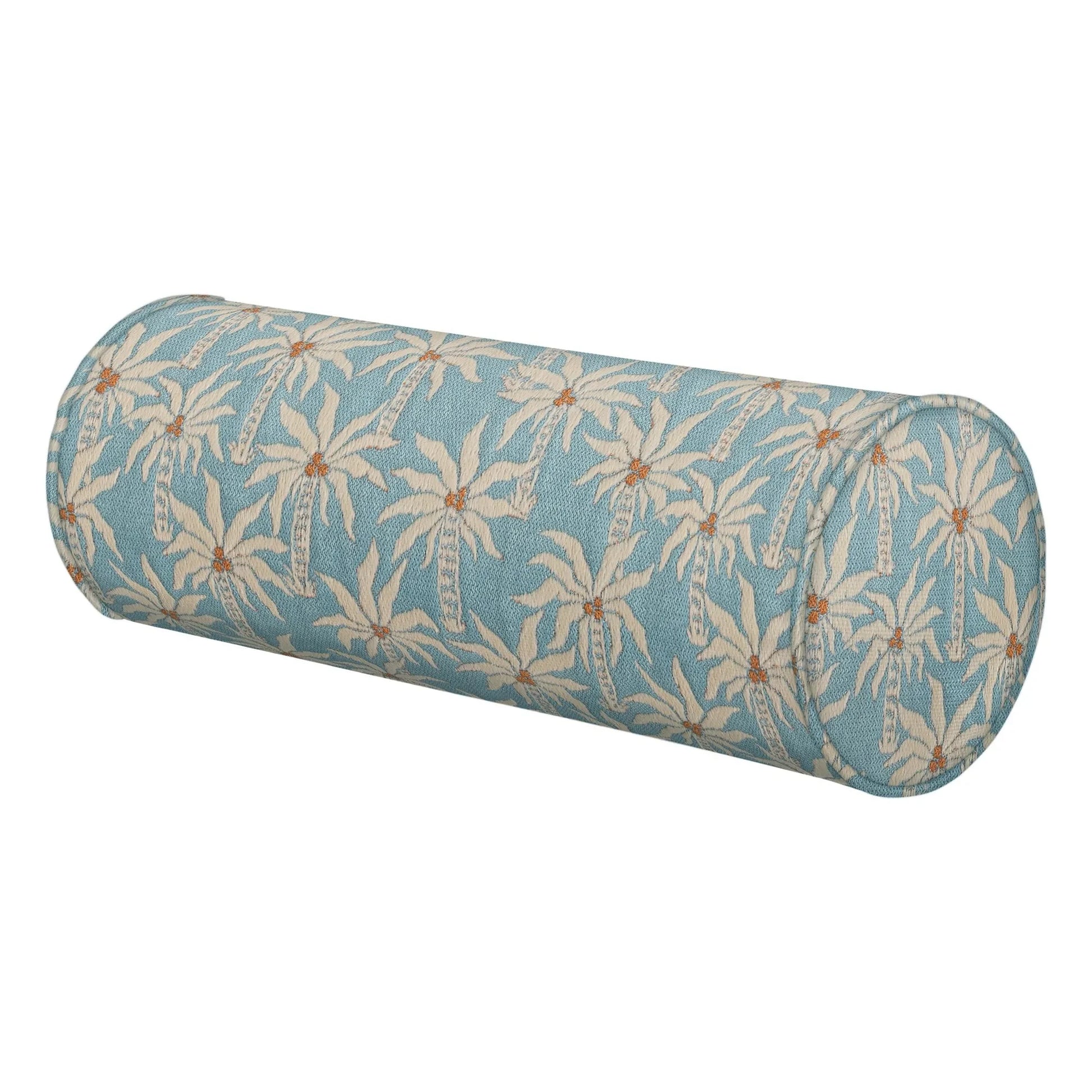 Palais - Laura cylindrical cushion | Ice Blue