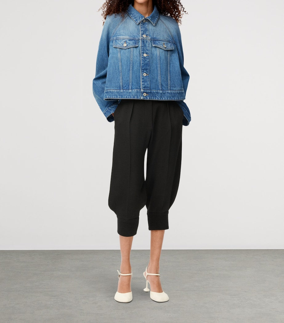 LOEWE Blue Trapeze Denim Jacket