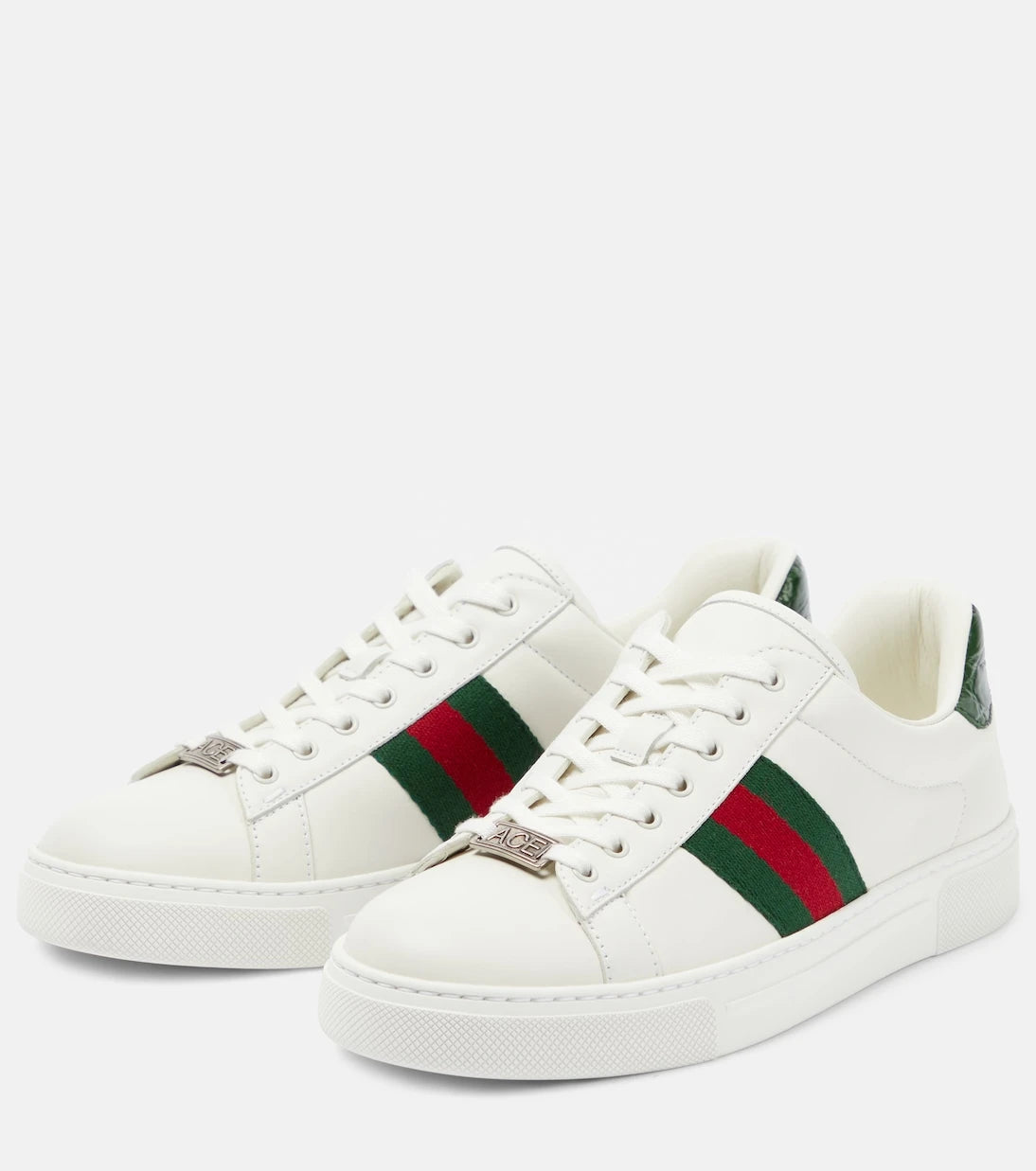 Gucci - Ace leather sneakers