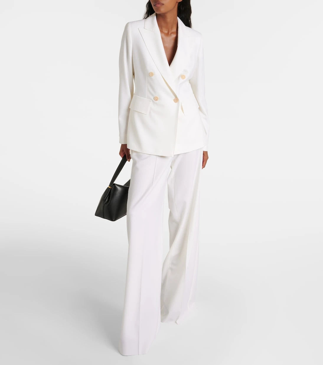 Max Mara - Osanna virgin wool gabardine blazer