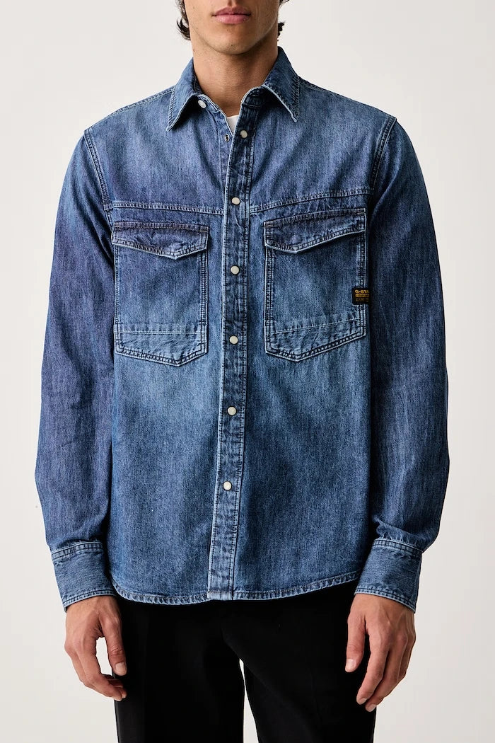 Dakota regular denim kadın gömlek