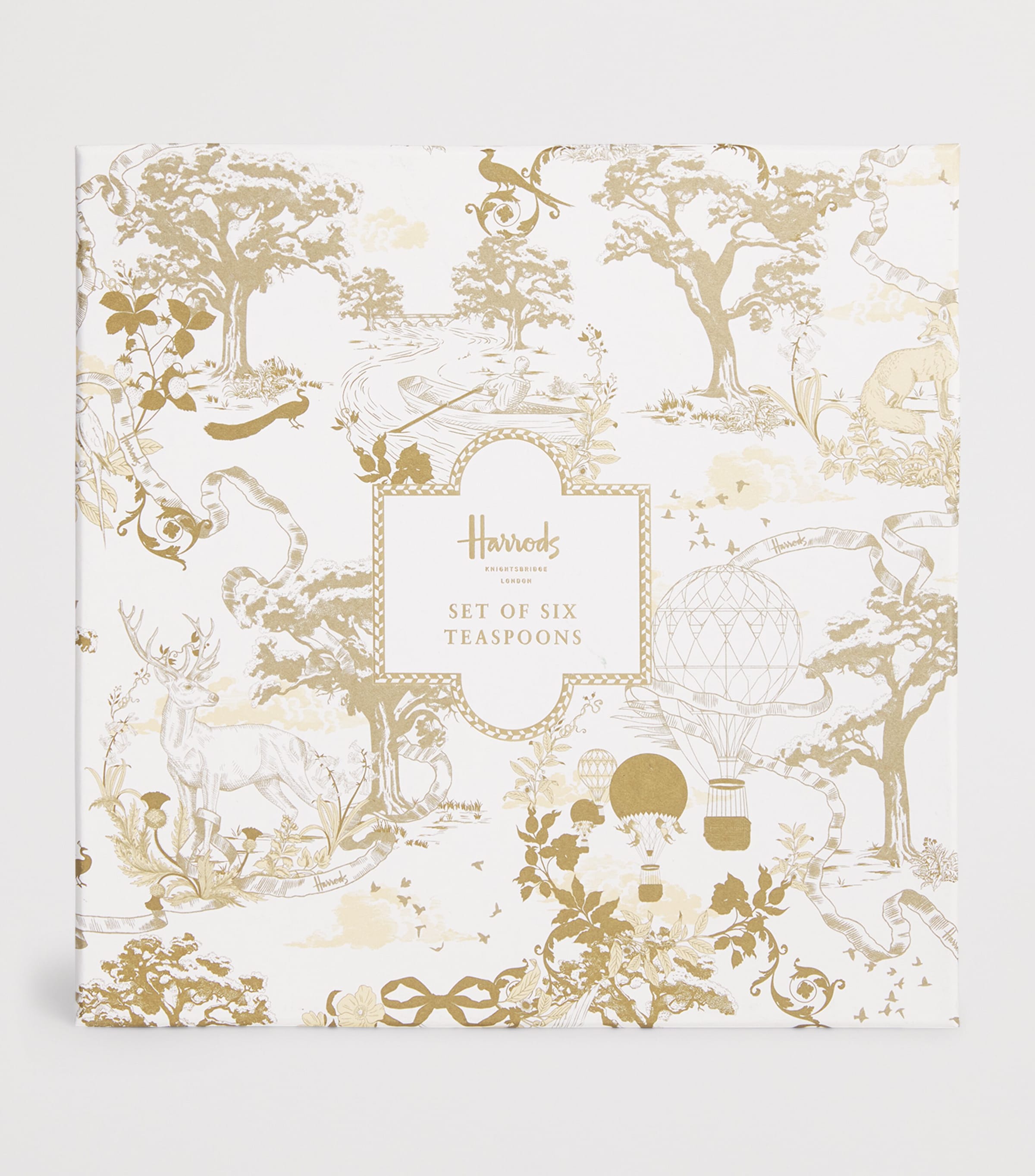 Set of 6 Stainless Steel Teaspoons