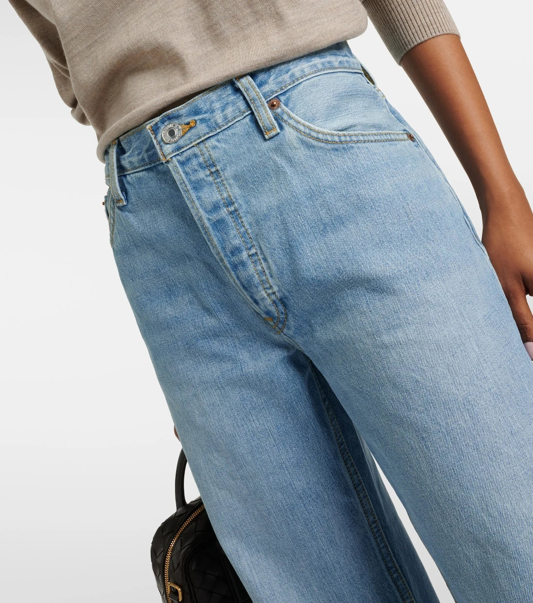 Re/Done - Mid-rise straight jeans