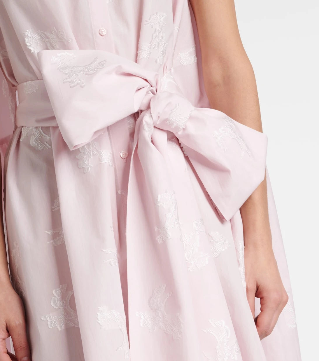 Erdem - فستان قصير بتفاصيل فيونكة