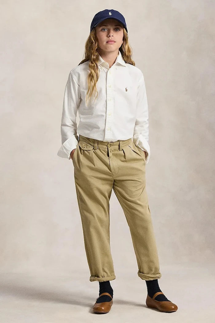 Детска памучна риза Polo Ralph Lauren