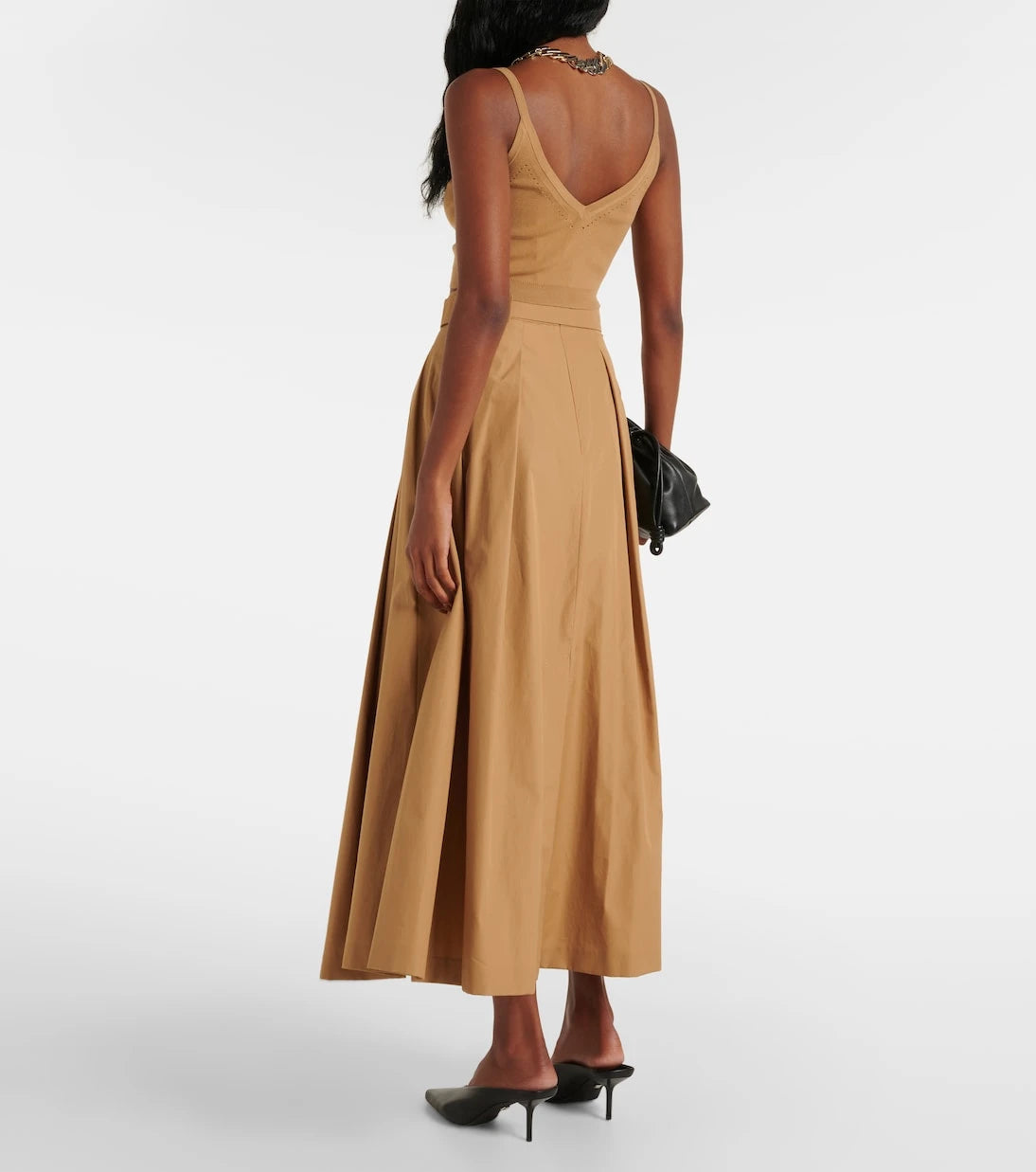 Max Mara - Cropped knitted tank top