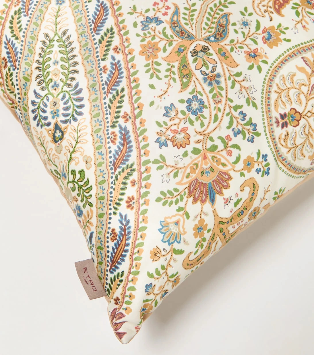 Etro - Embroidered cotton cushion