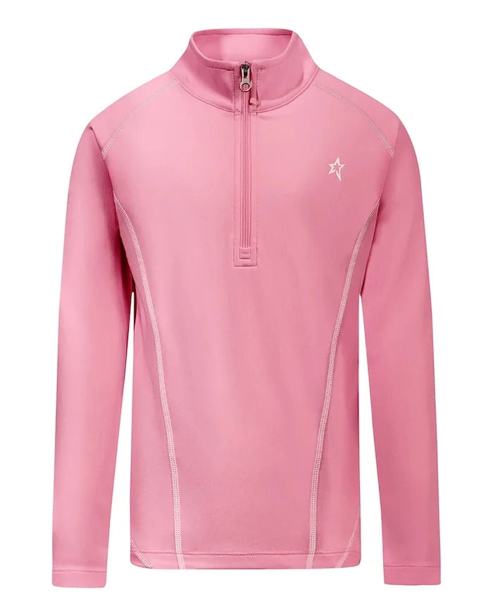 Детска функционална блуза с дълги ръкави Perfect Moment thermal half zip