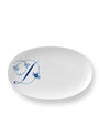 Royal Copenhagen Alphabet Coll Oval Plate (23.5cm)
